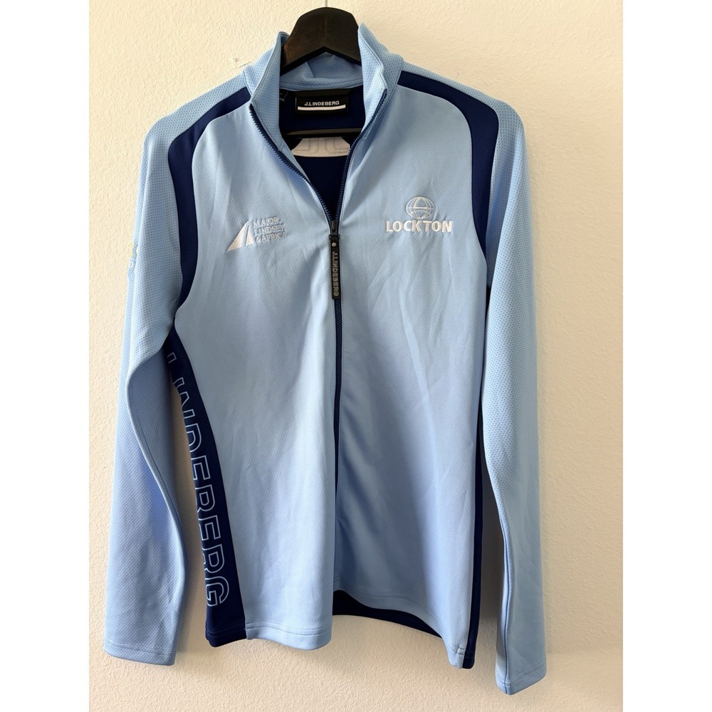 J. Lindeberg Lockton Major Lindsey Africa Golf Full Zip Jacket Men Size M